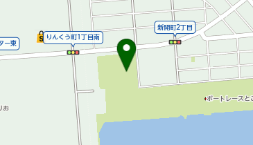 ボートレースとこなめ西駐車場周辺の地図画像