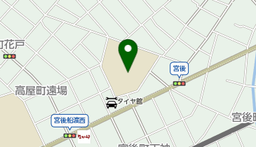 古知野東小学校グランドの地図画像