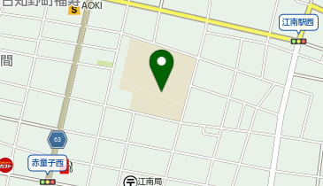 古知野南小学校グランドの地図画像