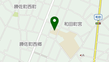 古知野北小学校体育館の地図画像