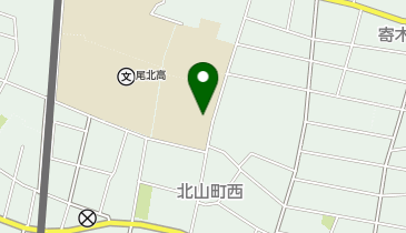 布袋中学校体育館の地図画像