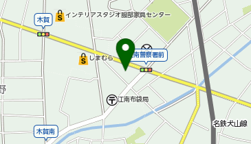 布袋北部地区学習等共用施設の地図画像