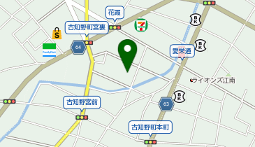 江南市老人福祉センターの地図画像