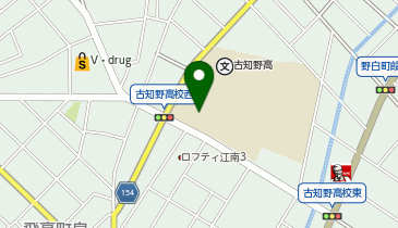 古知野高等学校(体育館・武道場)の地図画像