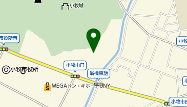 小牧山史跡公園の地図画像