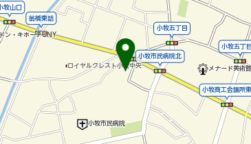 西町会館の地図画像