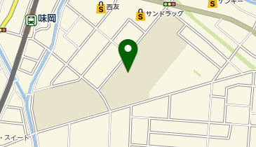 味岡中学校の地図画像