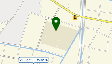 岩崎中学校の地図画像