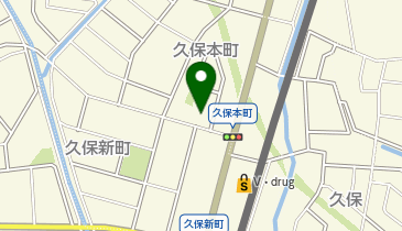 久保会館の地図画像