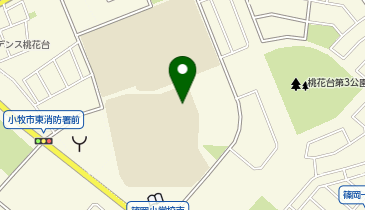 篠岡小学校の地図画像