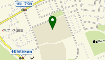 篠岡中学校の地図画像