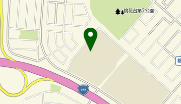 桃ヶ丘小学校の地図画像
