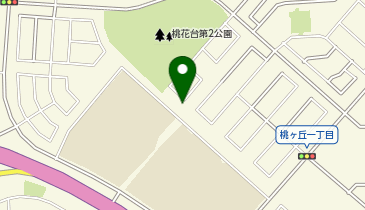 桃ヶ丘会館の地図画像