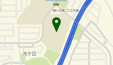 光ヶ丘中学校の地図画像