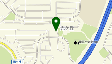 光ヶ丘会館の地図画像
