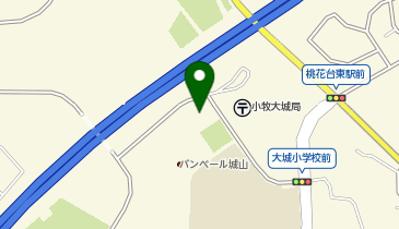 大城保育園の地図画像