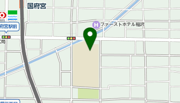 稲沢中学校の地図画像