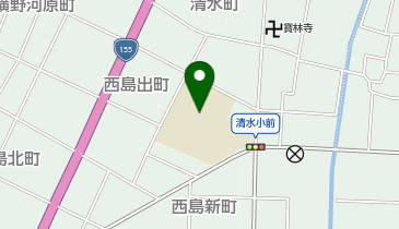 清水小学校の地図画像