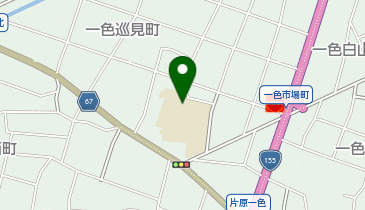 片原一色小学校の地図画像