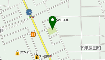 陸田どんぐり公園の地図画像