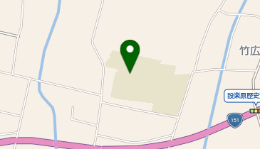 東郷中学校の地図画像