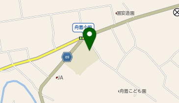 舟着小学校の地図画像