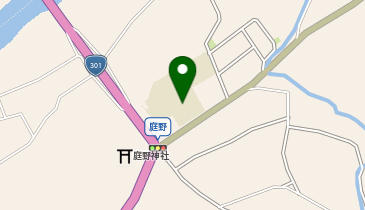 庭野小学校の地図画像