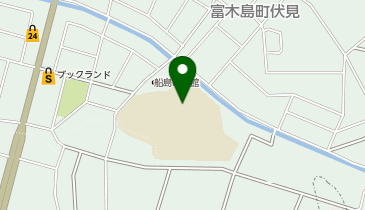 船島小学校の地図画像