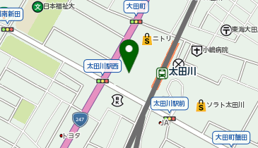 東海市芸術劇場の地図画像