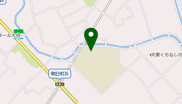 大東小学校体育館の地図画像