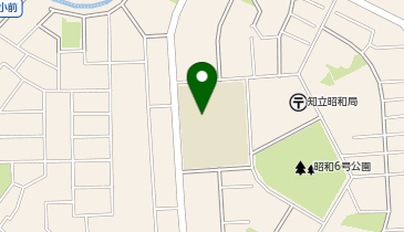 知立東小学校体育館の地図画像