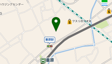 上重原西保育園の地図画像