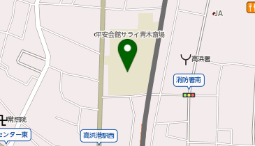 高浜小学校 校庭の地図画像