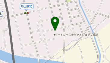 ボートレースチケットショップ高浜 屋内施設の地図画像