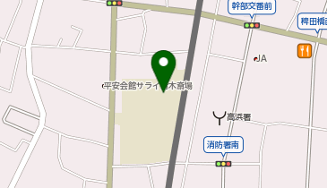 高浜小学校 メインアリーナの地図画像