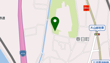 旧大山会館の地図画像