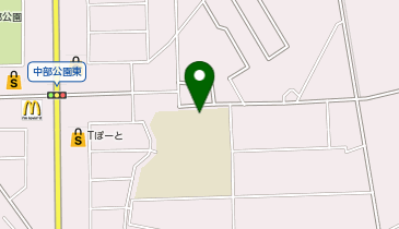 翼小学校 体育館の地図画像