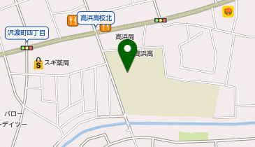 県立高浜高等学校 体育館の地図画像