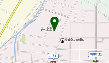 井上会館の地図画像