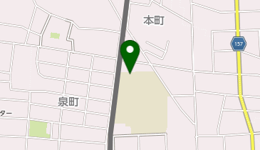 岩倉北小学校(校舎、市立体育館)の地図画像