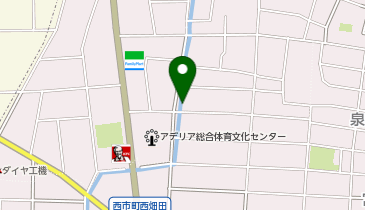 岩倉市総合体育文化センター(駐車場)の地図画像