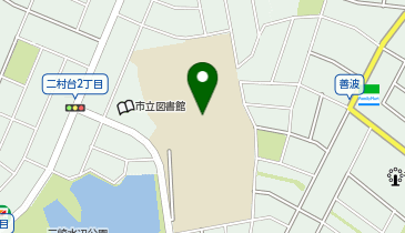 豊明中学校の地図画像