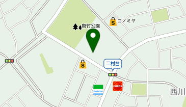 二村台保育園の地図画像