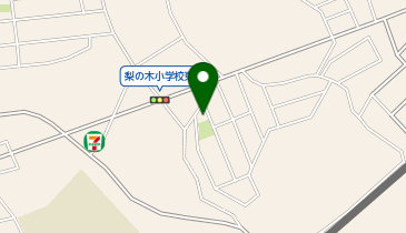 橦木団地集会所の地図画像