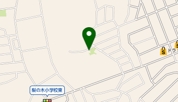 日進団地集会所の地図画像