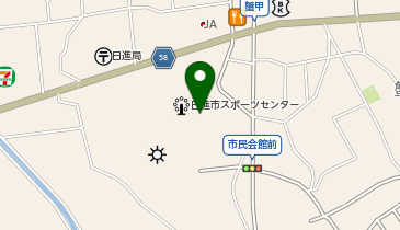 日進市スポーツセンターの地図画像