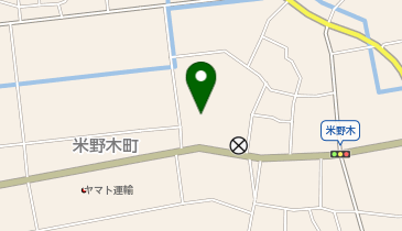 東部保育園の地図画像