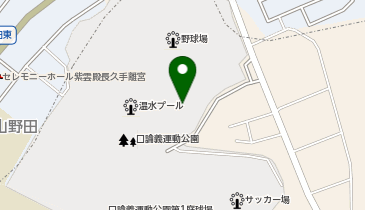 愛知県口論義運動公園(駐車場)の地図画像