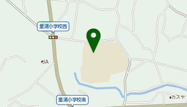 童浦小学校の地図画像
