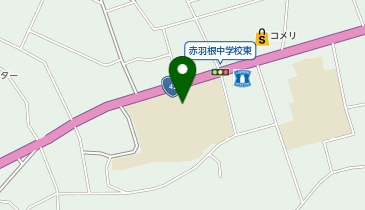 赤羽根中学校の地図画像